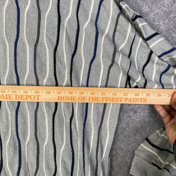 VTG Tundra Mens XL Sweater Multi Color Canada Mercerized Cable Coogi - Picture 5 of 8